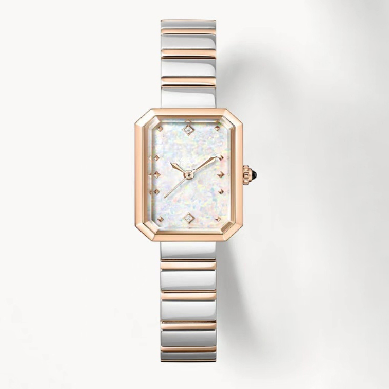 Opal (Opal Women's Stainless Steel Genuine Stone Watch)